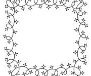 Coloriage Lumi&egrave;res de hanocca