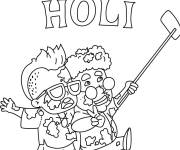 Coloriage Image Holi
