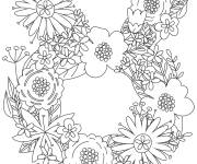 Coloriage Journ&eacute;e de la femme date 8 Mars