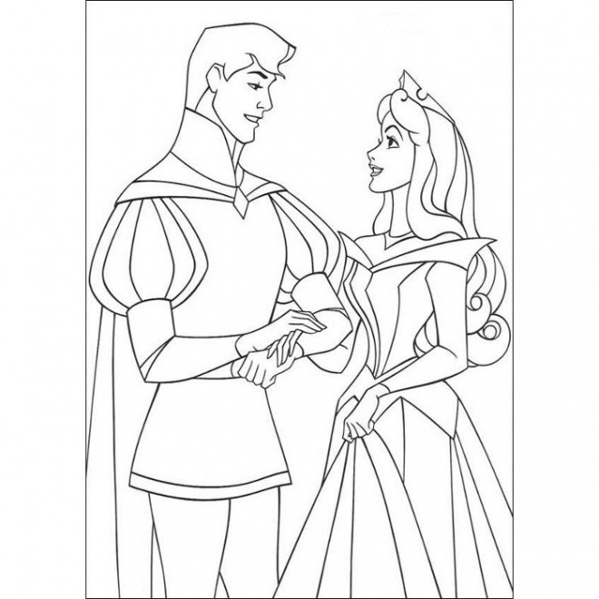 Coloriage Mariage  stylis  dessin  gratuit   imprimer 