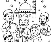 Coloriage Coutumes de Mawlid
