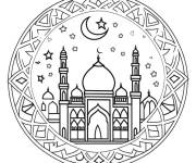 Coloriage Mandala Mawlid