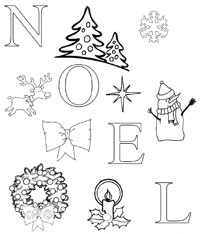 Coloriage Noel Gratuit A Imprimer