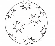 Boule Dessin Noel Simple