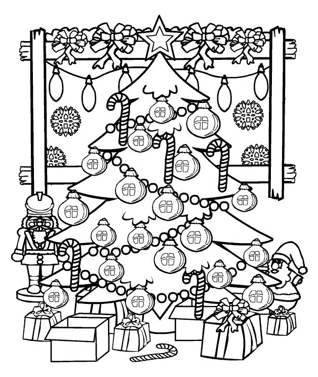 Coloriage Dessin Mon Beau Sapin Dessin Gratuit à Imprimer