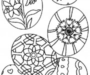 Coloriage Pâques pour fêter