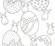 Coloriage Pâques pour les petits