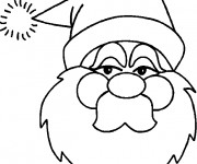 Bonnet Pere Noel Dessin / bonnet du Père Noël  kiddicoloriage