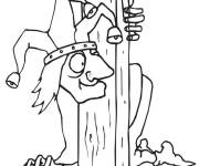 Coloriage Cache-cache poisson d'Avril