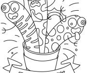 Coloriage L'amusement du 1er Avril