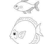 Coloriage Poisson d'avril &agrave; t&eacute;l&eacute;charger