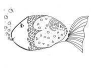 Coloriage Poisson d'Avril pour CE2