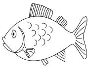 Coloriage Poisson d&eacute;sopilant d'Avril