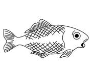 Coloriage Poisson ph&eacute;nom&eacute;nal d'Avril