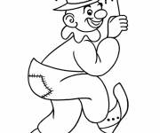 Coloriage et dessins gratuit Weirdo clown à imprimer