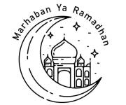 Coloriage Bienvenue Ramadan