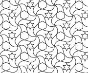 Coloriage Motif islamique orientale