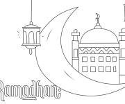 Coloriage Ramadan en couleurs