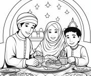 Coloriage Ramadan Moubarak