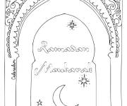 Coloriage Ramadan oriental