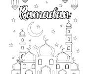 Coloriage Ramadan simple