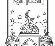 Coloriage Salut Ramadan