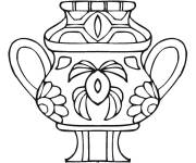 Coloriage Vase musulmane orientale