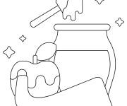 Coloriage et dessins gratuit Roch Hachana facile à imprimer