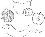 Coloriage Rosh Hashanah en ligne