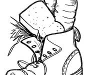 Coloriage Chaussure de saint Nicolas