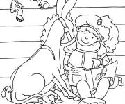 Coloriage Le 6 d&eacute;cembre la f&ecirc;te de St Nicolas