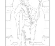 Coloriage Saint Nicolas baptiste