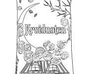 Coloriage Speculoos de Saint Nocolas
