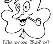 Coloriage Joyeuse Saint-Patrick