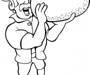 Coloriage Saint-Patrick &agrave; d&eacute;corer