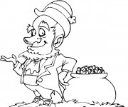 Coloriage Saint-Patrick &agrave; t&eacute;l&eacute;charger