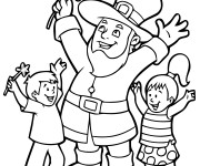 Coloriage Saint-Patrick maternelle