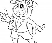 Coloriage Saint-Patrick stylis&eacute;