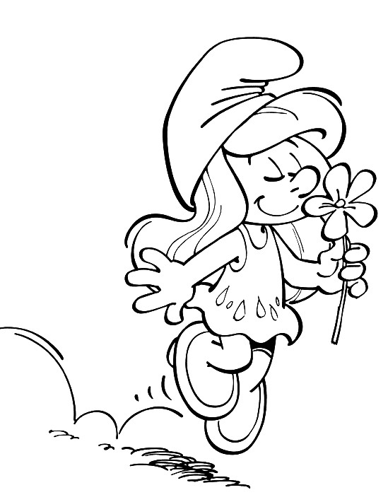 Coloriage Les Schtroumpfs - village perdu 12 dessin ...
