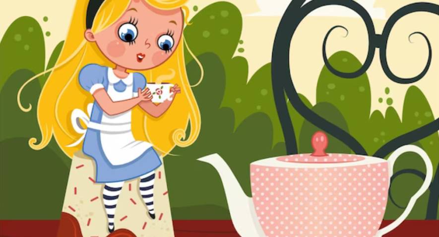 Alice au pays des merveilles : un roman fantastique pour les enfants