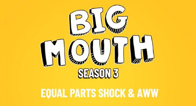 BIG MOUTH: La troisième saison de la série de dessins animés pour adultes est maintenant disponible en streaming sur Netflix