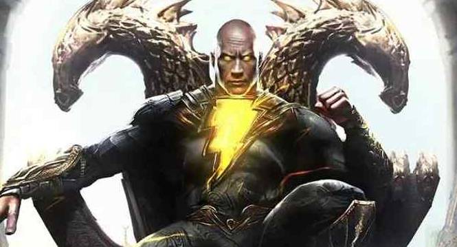 BLACK ADAM Star Dwayne Johnson révèle quand le film commence le tournage; SHAZAM! Mise à jour des partages 2 étoiles