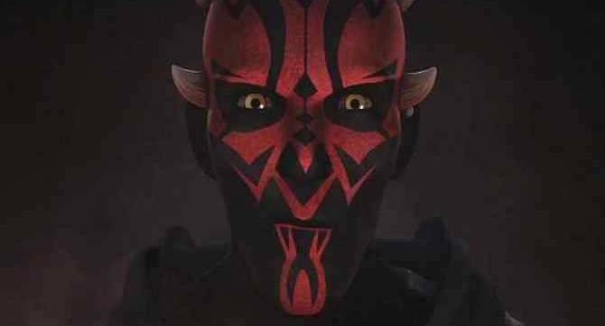 CLONE WARS: Star Sam Witwer explique son processus pour perfectionner la voix de Dark Maul