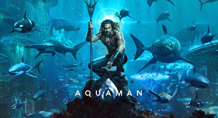 Le film Aquaman arrive maintenant au cinéma