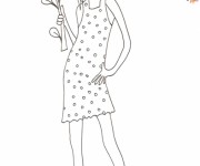 Coloriage Ado gratuit à imprimer