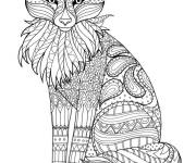 Coloriage Chanterelle adulte
