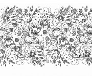 Coloriage La Nature Adulte Anti-stress