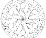 Coloriage et dessins gratuit Adulte Difficile stylisé à imprimer