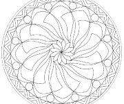 Coloriage Adulte Lotus Art Th&eacute;rapie