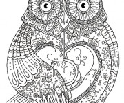 Coloriage Adulte Mandala Gratuit à Imprimer